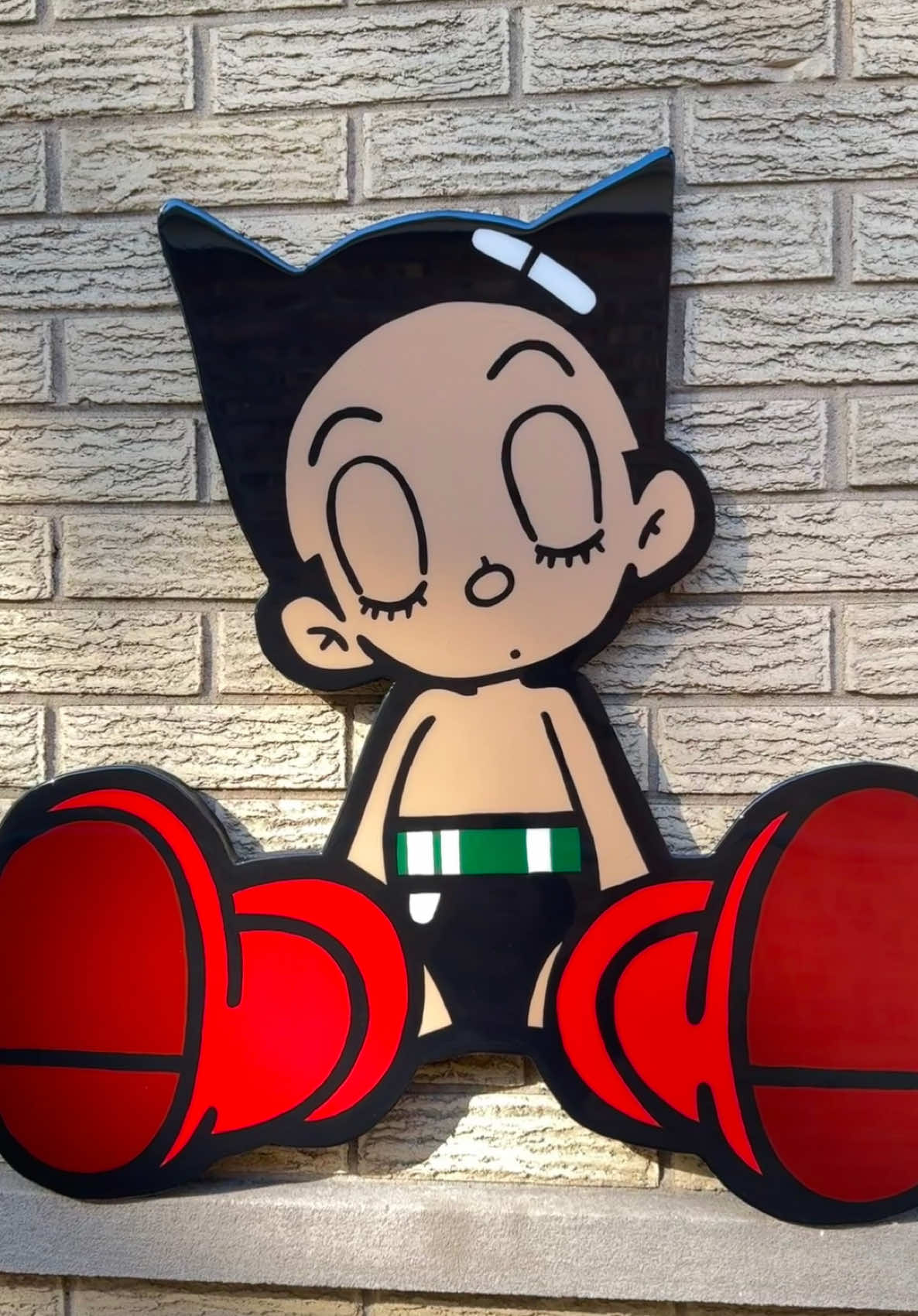 astroboy…🚀 #wallart #painting #astroboy 