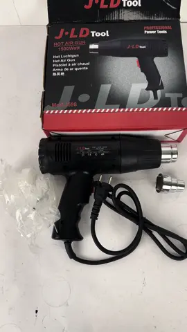 J.LD TOOL Heatgun 1500W - Daya Input Terukur 1500W, Suhu 300℃-500℃, 220v, 60hz, 1.6m Kabel, 0.6kg#JLD