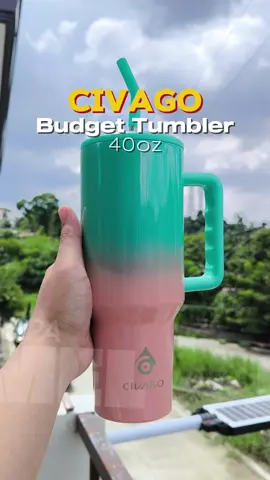 Another budget meal tumbler from Civago. Affordable to pero solid ang quality nito. Physical appearance is superb, tapos yung performance nya ay walang kaibahan sa mga mamahaling tumbler.  #24HCivago #Civago #Civagoph #tumbler #coffee #coffeetumbler #watertumbler #vacuuminsulatedtumbler 