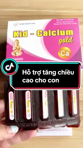 Kid calcium gold canxi hữu cơ hỗ trợ tăng chiều cao cho trẻ sơ sinh và trẻ nhỏ #mvoi #xh #xhtiktok #xhuong 