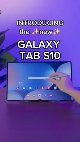 Say hello to the new #GalaxyTabS10 😍 our most powerful #GalaxyAI tablet yet 💥 #Samsung