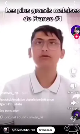 #fyp #drole #malaise #mustapha #viral_video oh tg prof