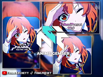 Asik Nih😋🤘 || #Fahmikecheyy🤙 #presetdibawah5mb #presetalightmotion #presetalightmotionjedagjedug #presetxml #preset #anime #animeedit #animegemser 