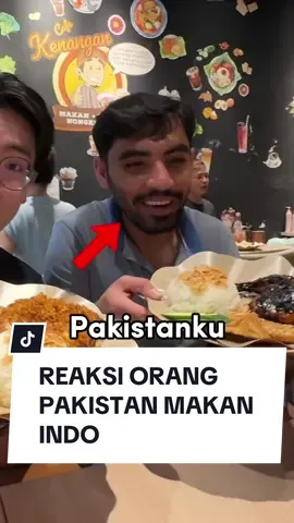 Gini reaksi orang Pakistan nyobain makan Indo pertama kali