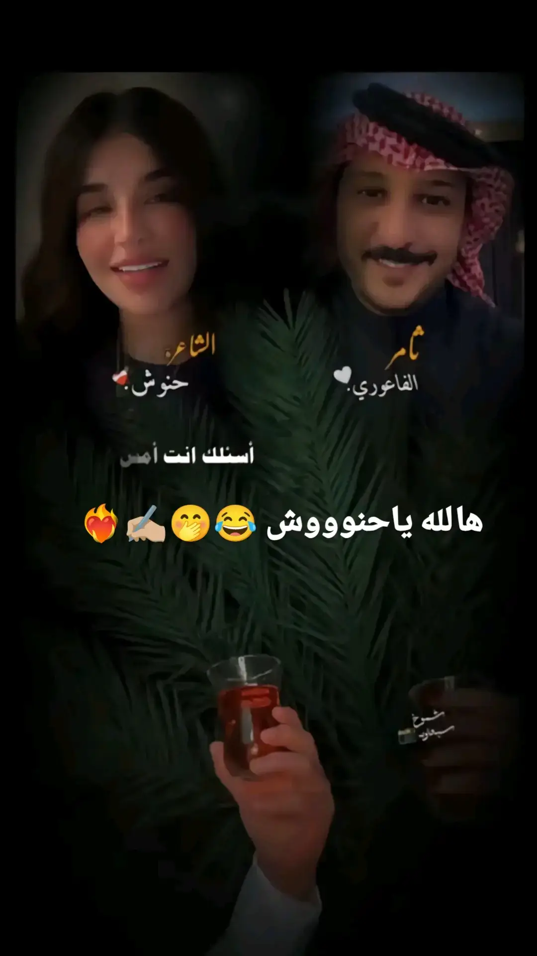 #ستوريات_حب#حنوش_الحسيني #وثامر#الفاعوري#شعراء_وذواقين_الشعر_الشعبي #شعروقصايد #حنوش#عباراتكم_الفخمه📿📌 #مجرد________ذووووووق🎶🎵💞 