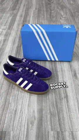 BERMUDA PURPLE 💜 READY SIZE 41 42 43 /// 550RB AJA WARNA CAKEP BANGETT ❤️‍🔥 #fyp #garistiga #adidascasual #casualoutfits #rocketsupplys 