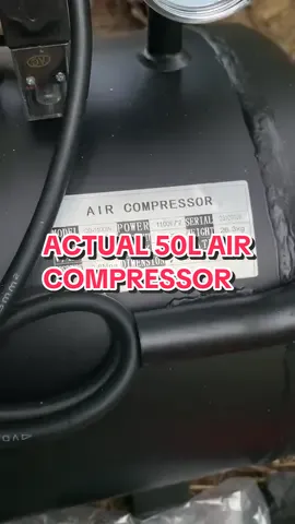 ACTUAL NA 50L AIR COMPRESSOR PACKAGE #kiriyocafinds #kiriyoca #fyf 