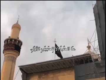 مَا الحُبُّ إلاَّ للحَبيَّبِ الأوّلِ 🤍✨️. #محمد_الحرزي #الامام_علي #اكسبلور #حركة_إكسبلور #foryou #fyp #fypシ #viral 