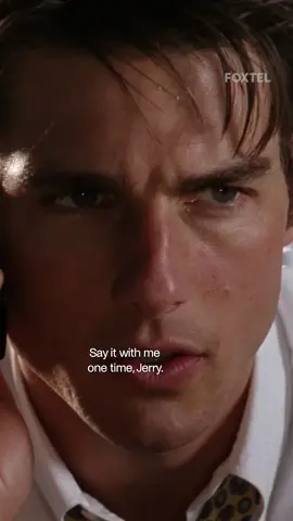 You know you want to say it 📣 #JerryMaguire #TomCruise #CubaGoodingJr #ReneeZellweger #Foxtel