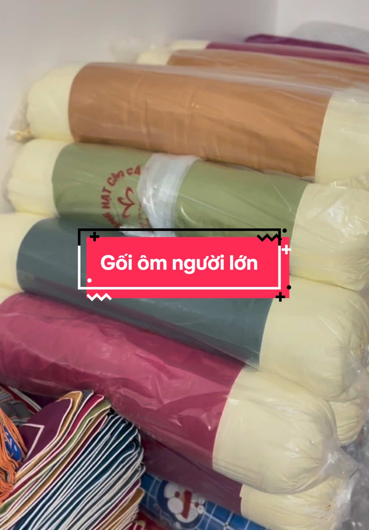 gối ôm satin cotton 35cm x 1m, gối ôm người lớn bông gòn tinh khiết ##xuhuongtiktok##năm2025##bacninh###fyp##têtsumvầy##tongkhogiarebn##xuhuong##xyzabc##quANgH##LIVEhighlights##TikTokLIVE##LIVE