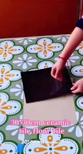 #toptrending #30*30cm ceramic tile floor tile#fyp #foyoupage #follow #explore #tiktokrend #like #Delf adhesive floor stickers can be renovated and modifide by themselves#Recommended items#tiktok #toptrending 