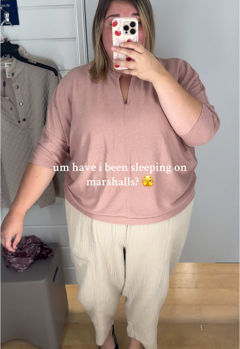 seriously was not expecting to find such cute stuff 😍 #marshallsfinds #plussizefashion #marshallsplussize #plussize #marshalls #shopping #tryonhaul 