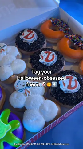 🚨 Alert! 🚨#Ghostbusters Doughnuts are here just in time for spooky season. #KrispyKreme #doughnuts 