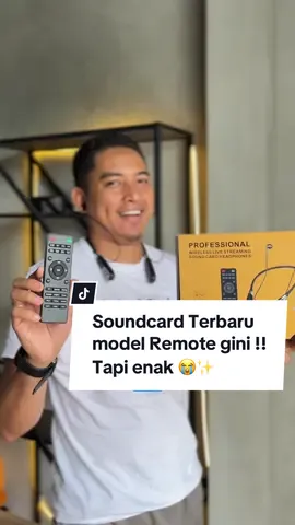 Soundcard Terbaru model Remote gini !!Tapi enak 😭✨#soundcard #soundcarde8 