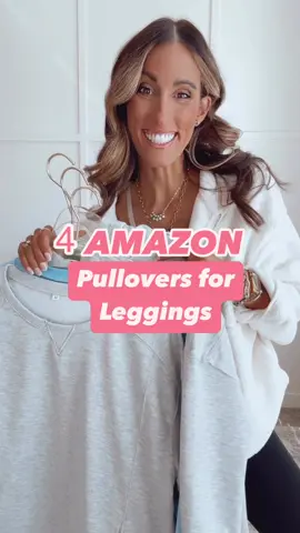 ⭐️The comfiest pullovers for leggings  ⭐️Shop on my #amazonfront  #amazonmusthaves #amazonfinds #falloutfits #pullovers 