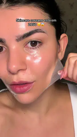 Essa máscara é SURREAL 🤩 Medicube Collagen mask  #fyp #skintok #koreanskincare #korean #skincare #skincareroutine #dicas #pele #CapCut #medicube @Medicube Global 