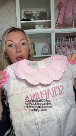 @Lovely Mila Smocks code ALEXAWEATHERS15 for a discount - you can get these custom name smocks for under $50 with this code! Im absolutely obsessed 🥹 #pinkbaby #babygirl #babygirloutfit #grandmillenialstyle #southernbaby #babygirlclothinghaul #babyhaul #babyootd #bowaesthetic #babyboy #babyboyclothes #boyclothes #smockedbabyclothes #thebeaufortbonnetcompany #traditionalbaby #grandmillenial #letthembelittle #classicbabyclothing #babyboyoutfit #classicbabyclothing #southernbabyclothes  #toddlerboyfashion 