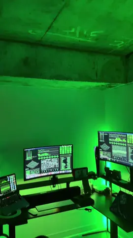 Cyber Hacker Vibes 🧩🐉🟢🖥️💹🧪 #hacker #cyberpunk2077 #green #rgb #GamingOnTikTok #GamingSetup #pcsetup #techtok #inspo #desksetup #lightingdesign 