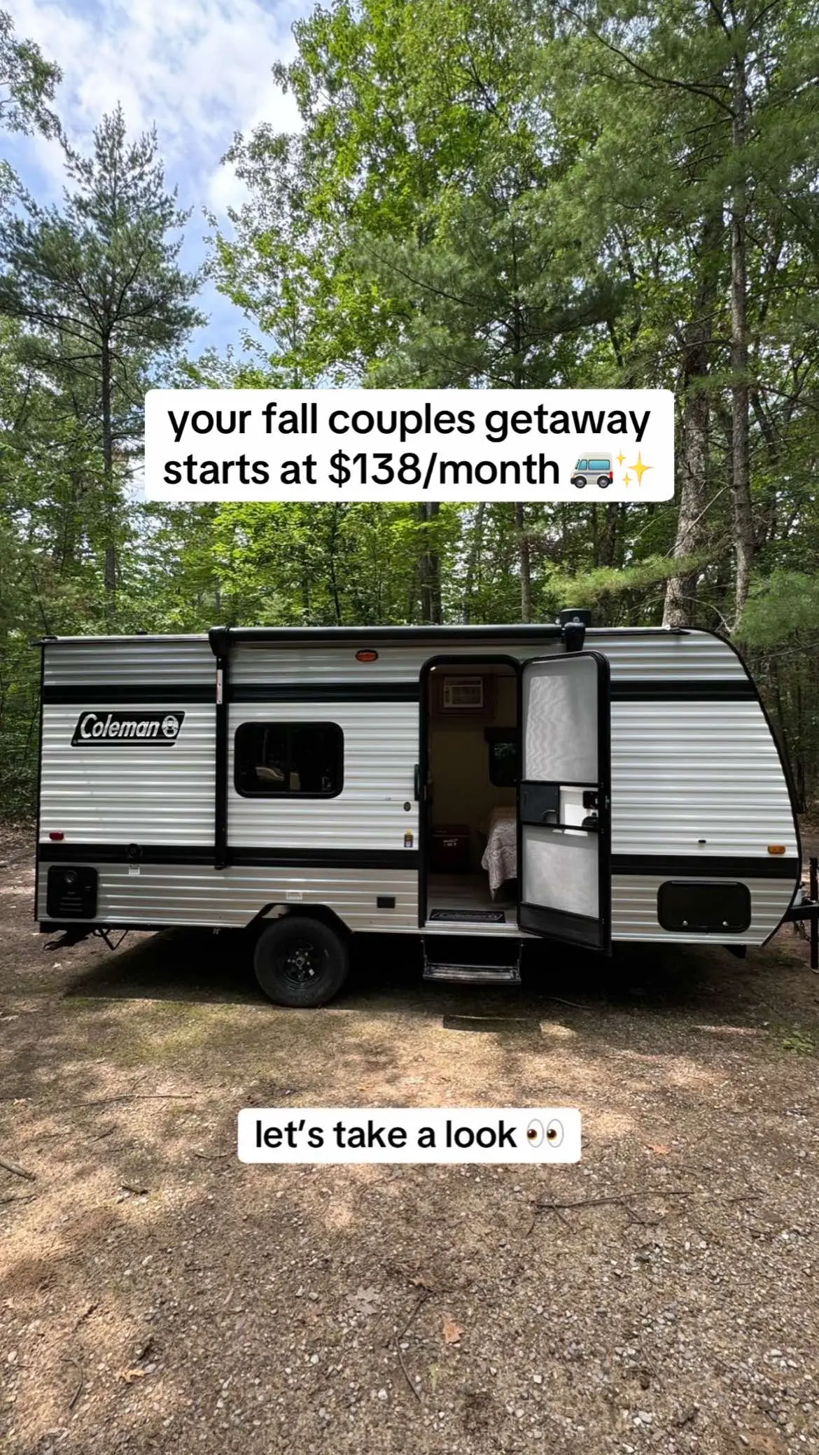 this is a sign 👀 #rvtiktok #rvlife #rvtok #rvtour #fallcamping @Keystone RV Company 
