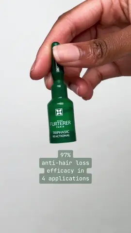 Our Triphasic Reactional serum is back with a new ingredient: Propolis! This new formula is ready to help you fight hair loss and increase hair growth.  #renefurterer #haircare #haircareroutine #scalpcare