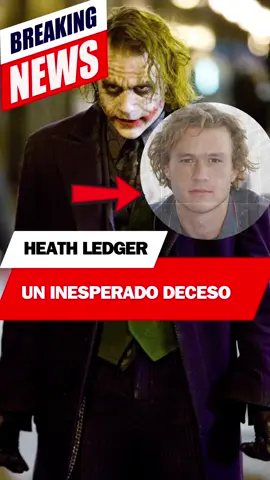 🔴EL LADO OSCURO DE LA FAMA -HEATH LEDGER😱❌#hollywood #movie #wason #heathleadger #newyork #famosos #celebrity #premiooscar #batman #peliculas