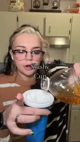 My girl LOVES this thing. I got it in a 2 pack. She asks for it atleast once a day. #slushycup #slushycupmaker #slushy #drink 