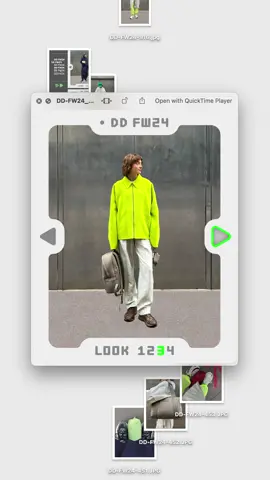 ◃ ▹ @Dagne Dover FW²⁴ in view [design inspired by my old game boy advance] #design #concept #fyp #creative 