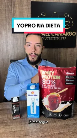 Será que vale a pena tomar Yopro? #nutricionista #yopro #dieta 