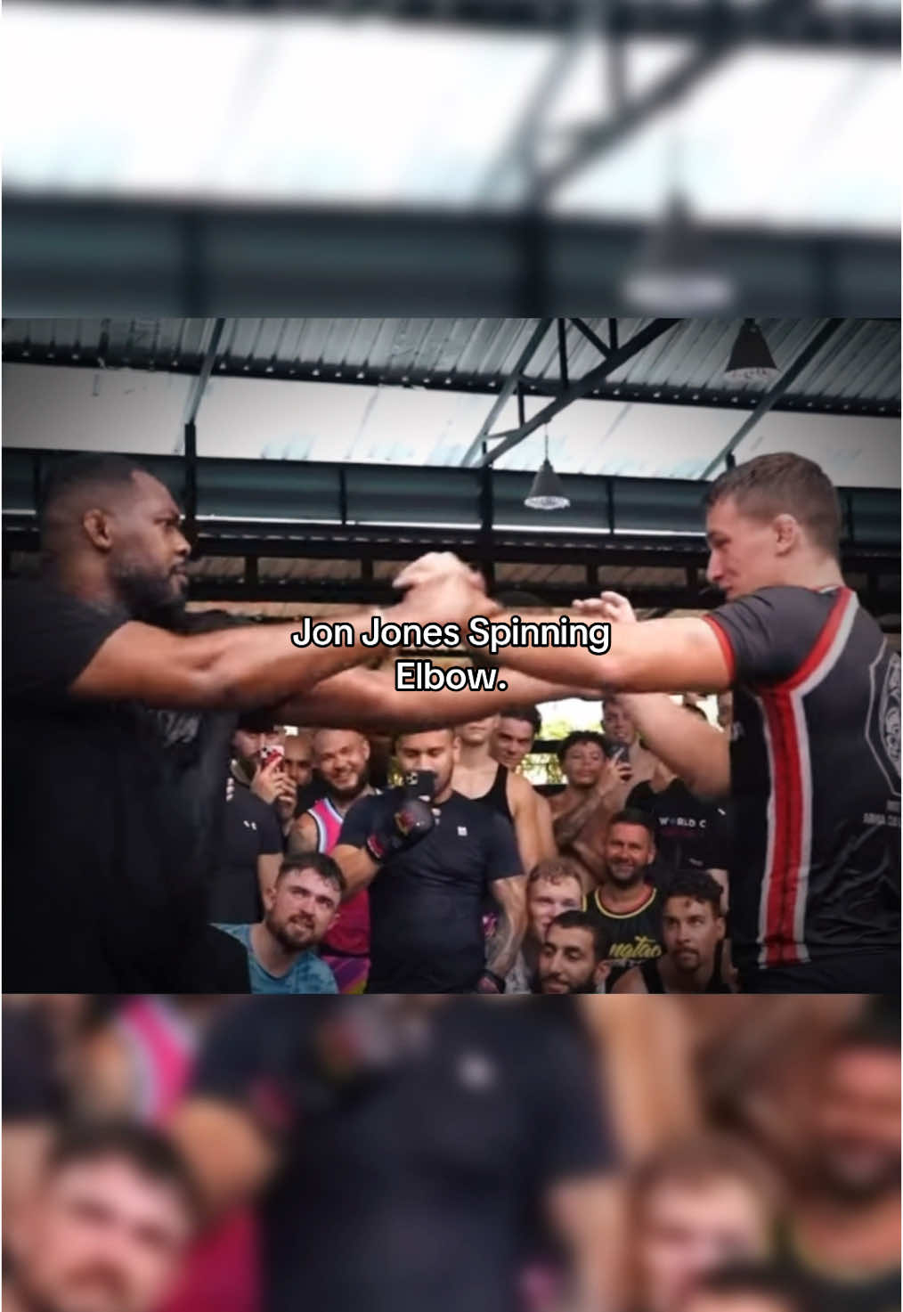 I just love Jon Jones spinning elbow. #jonjones #UFC #jonbonesjones #ufcedit #mma #elbow