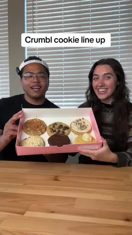 CORNBREAD & SEMI SWEET ARE TOP TIER!! @Crumbl Cookies #crumbl #crumblecookies #crumblecookiereview #cookiesandmilk #datenight 