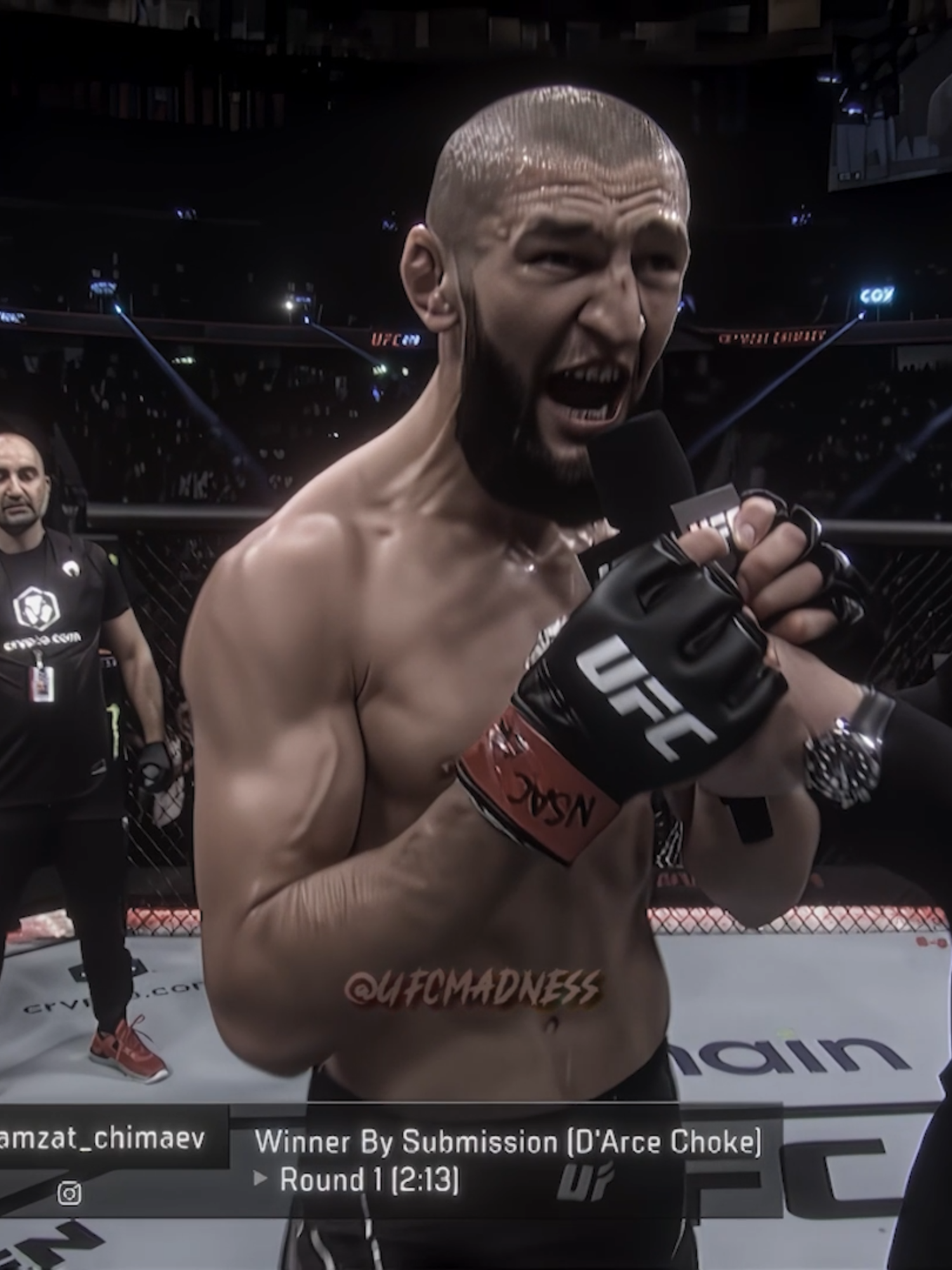 Khamzat Chimaev VS Kevin Holland 🔥 #khamzatchimaev #chimaev #whittaker #UFC