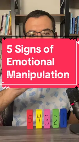 5 Signs of Emotional Manipulation. #manipulation #manipulativepeople #manipulationtactic #manipulationtactics #manipulator #emotionalmanipulation #playingthevictim #covertnarcissist #toxicpeople 