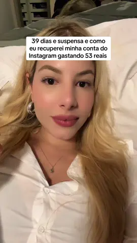 Como eu recuperei depois de 39 dias a minha conta excluída permanentemente do instagram gastando apenas 53,00. #ban #suspended #instagram 