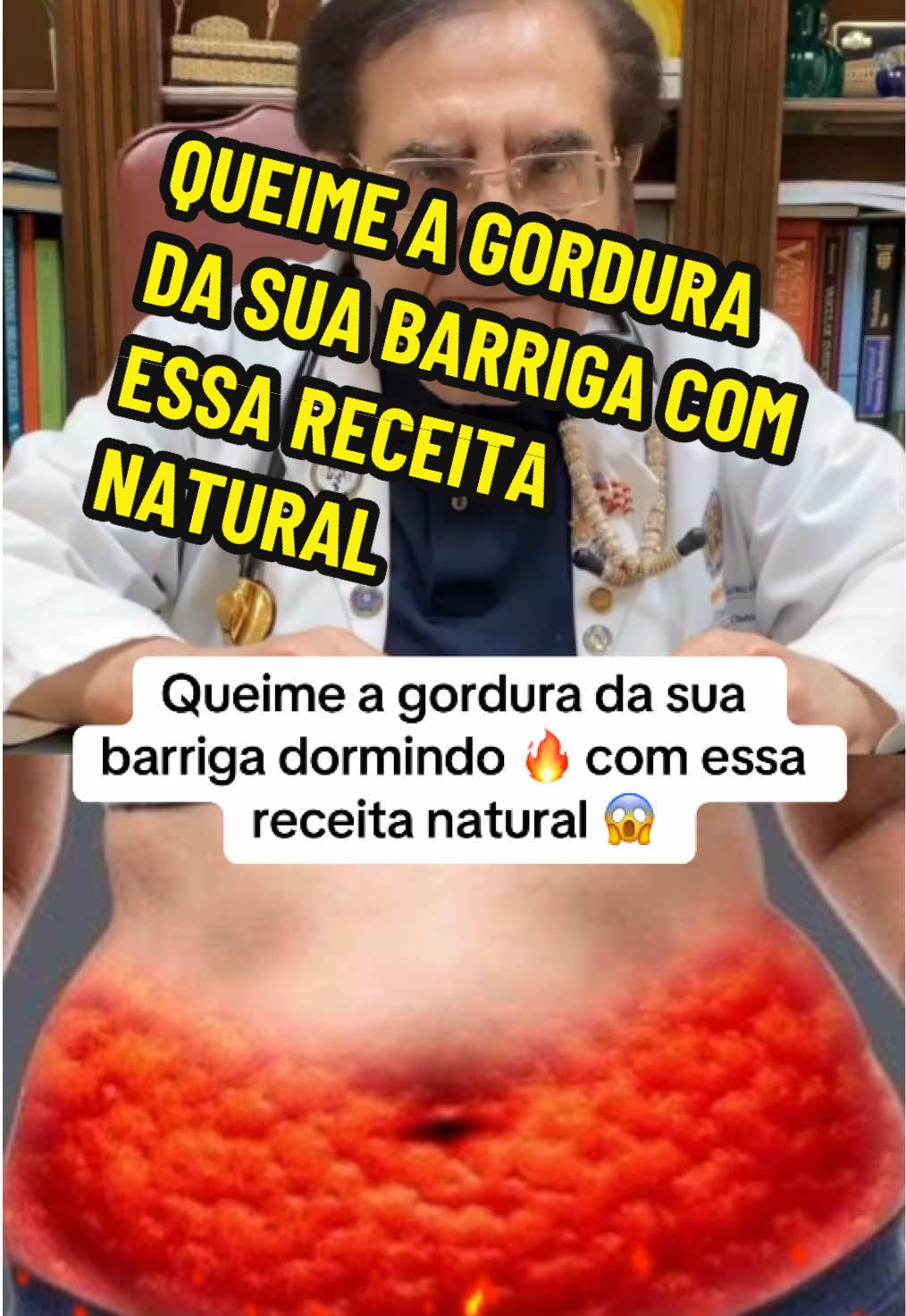 Queime a gordura da sua barriga com essa receita Americana. #fyp #emagrecimento #cha #emagrecer #vidasaudavel