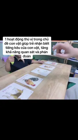 1 hoạt động thú vị trong chủ đề con vật giúp trẻ nhận biết tiếng kêu của con vật, tăng khả năng quan sát và phán đoán#canthiepsom #roiloanngonngu #trungtamgiaoducdacbietanhduong #chamnoidonthuan #coLinhcanthiepsom #mêlinhhànội #vandongtinh #tretuky #hoclieucanthiep #hoclieucanthiep #chamnoimelinh #xuhướng 