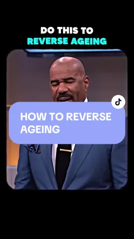 Steve Harvey shares how to reverse ageing and live longer. Adopt this healthy living habit and thrive #health #food #wellness #diet #vegan #age #wrinkles #chefbabette #fy 