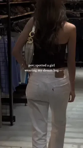 pov: spotted a girl wearing  my dior dream bag  #dreambag #dior #prelovedbags #vintagedesigner #diorsaddlebag 
