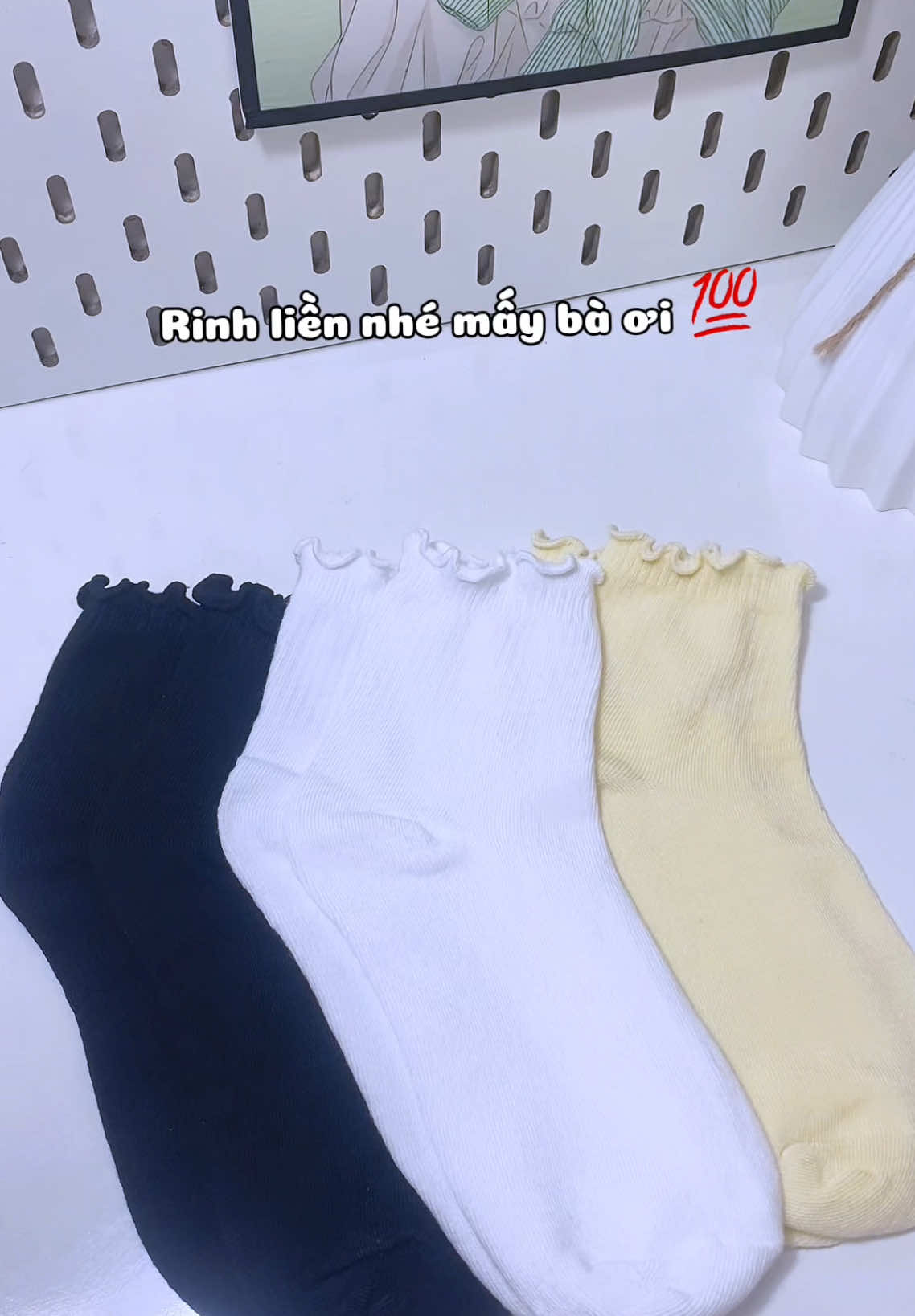 Combo 3 đôi tất viền xoắn tiểu thư🧦#tattieuthu #tatcocao #tatcocaonamnu #tatdigiaybupbe #tatnu #xuhuong #tathanquoc #tattrang 