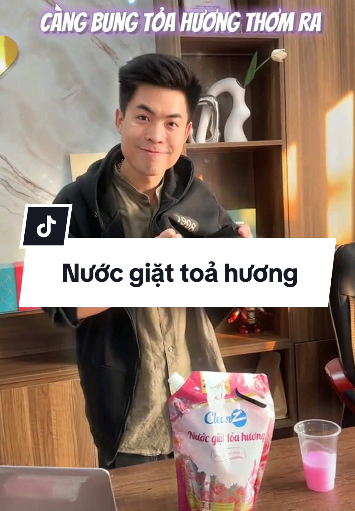 Nước giặt toả hương Cleanz 🎊🎊🎊 #damduc #damducaikomi #cleanz #aikomi #nuocgiattoahuongcleanz 