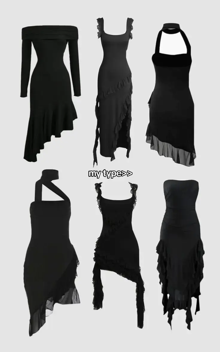 which your type💋 #prettydress #dress #longdress #minidress #design #outfit #obsessed ##outfitinspo #fyp 