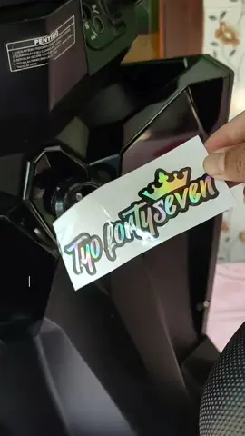 Yakali ga bikin 🤭😜 #cuttingsticker #stickercustomnama #stikernamacustom #stikerhologram 