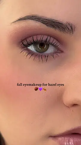What eyecolour do you have?🥰 #hazeleyes #makeupforhazeleyes #fallmakeuplook #autumnmakeup #falleyemakeup #easyeyeshadow #eyemakeuptutorial #makeupstepbystep 