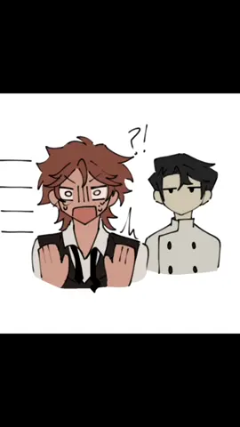 Jumpscare warning!! (Rody se adelanto a darle su regalo de cumpleaños a vincent 🤭🤭) #deadplate #studioinvestigrave #deadplategame #vincentcharbonneau #deadplatevincent #rody #deadplatemanon #rodylamoree #drawing #tsukasagatito 