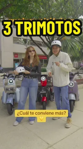 Nuestros tres modelos de TRIMOTO electrica se adaptan perfecto a todo tipo de necesidades 💛😌 ven a conocerlos ⚡️ #movilidadelectrica #movilidadsostenible #family #trimotoelectrica #triciclo #movilidad #honeywhale #adaptacion 