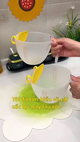 Y16Cốc đo có thể lọc trứng, thật sự là dùng rất tốt # cốc đo lọc # tiện dụng # đồ dùng nhà bếp # đồ dùng gia đình # đồ tốt
