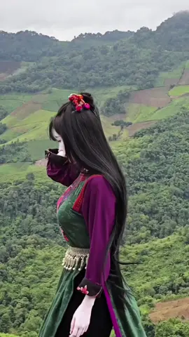 น้องเป็นสาวเหนือ🌳#เชียงรายหวานเจี๊ยบ😋 #ชอบภูเขาชอบธรรมชาติ🌴🍁 #หมวย #ม้งขาว #ปิดการมองเห็นเก่ง #tiktokหน้าฝน 