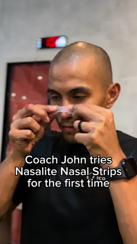“Oh wow! Walang blockage!” 😌👍🏼 Coach John from Forge Fitness tries Nasalite Nasal Strips for the first time 🩵 #nasalite #nasaliteph #nasalstrips #nasalstripsph #nasalcongestion #antisnore #allergicrhinitis #breathing #investinyourself #allergies #sleep #sleepaid #sleeptok