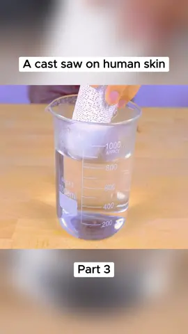 A cast saw on human skin #castsaw #DIY #slowmotion 