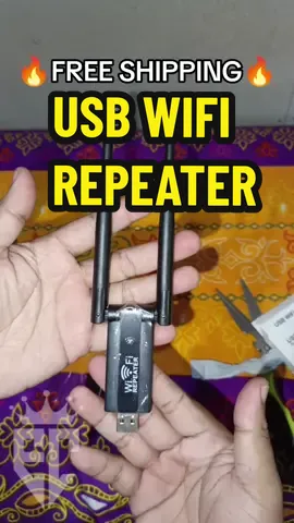 AFFORDABLE USB WIFI REPEATER (FREE SHIPPING TODAY) bilhin nyo na habang free shipping pa!!!🔥🔥🔥🔥#300mbps #wifirepeater #affiliate #affordable 