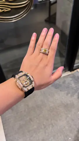 Anh em thấy combo chế tác vàng hồng này đẹp không ạ 💎#nhankimcuong #nhanvanghong #hoanggiawatch⌚️ #dongho 